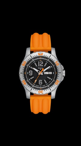 Traser H3 Watches Extreme Sport Chrono Silicone Orange