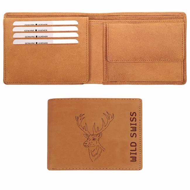 Giorgio Carelli leather wallet Billfold