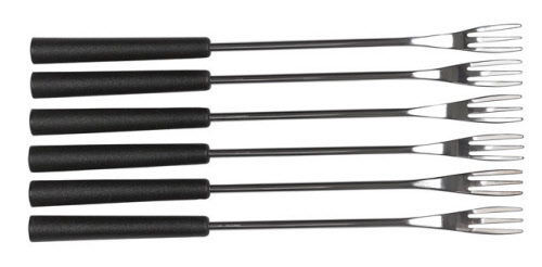 Kaltenbach cheese fondue fork Classic black 6 pieces