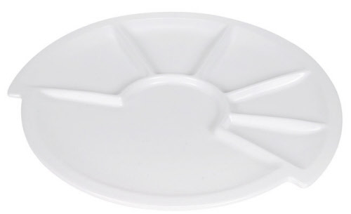 Kaltenbach gourmet plate Unicolor 30 cm white