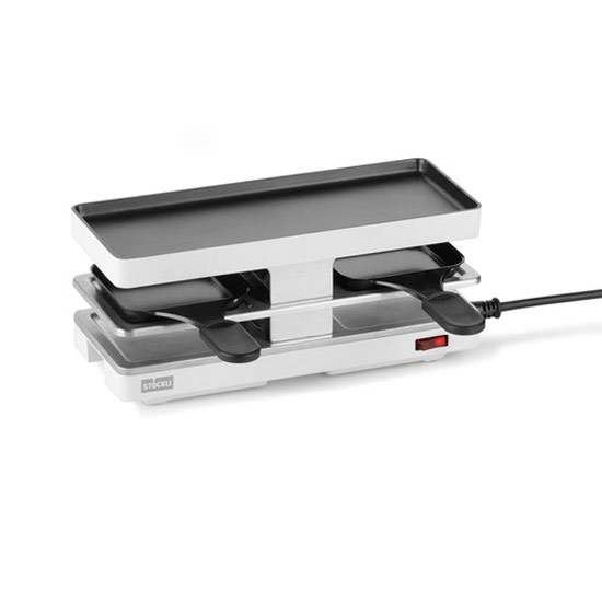 Stöckli Raclettegrill Twinboard continuation white