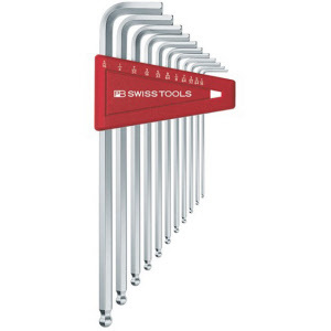 Hex key set PB 212 ZLH 7-piece in plastic holder