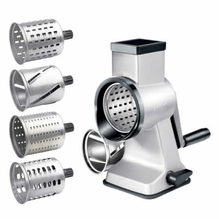 Aluminum drum grater set Zyliss E900031