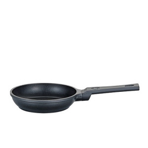 Spring frying pan Vulcano Mini Line black