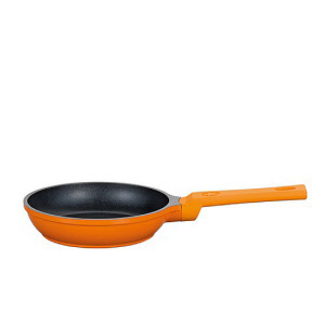 Spring frying pan Vulcano Mini Line orange